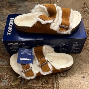 Arizona mink Birkenstocks OA